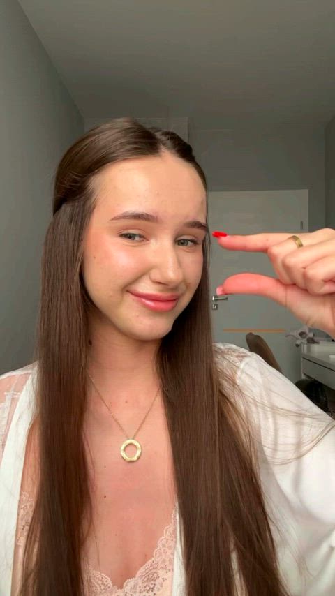 cute small dick teen tits gif