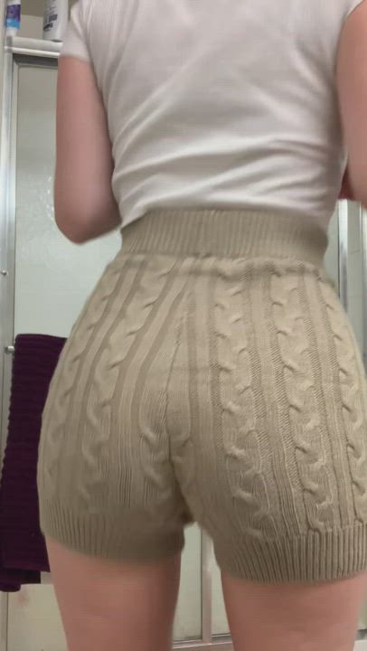 Taking my shorts off for you!