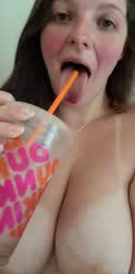 Big Tits Naked Tease gif