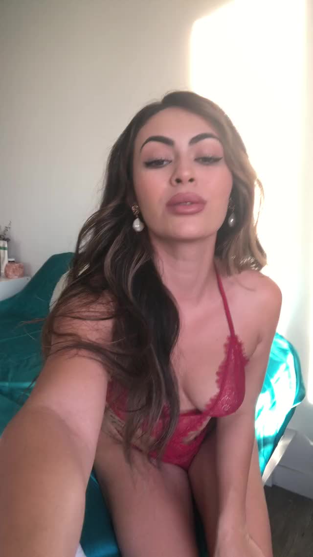 Dressed in red ?