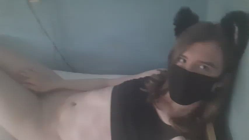 bed cum cumshot male masturbation mask masturbating gif