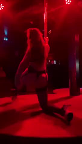 Pole Dance Stripper Stripping gif