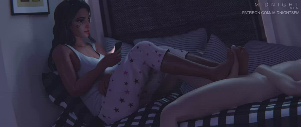 3D Feet Foot Fetish Footjob Rule34 gif
