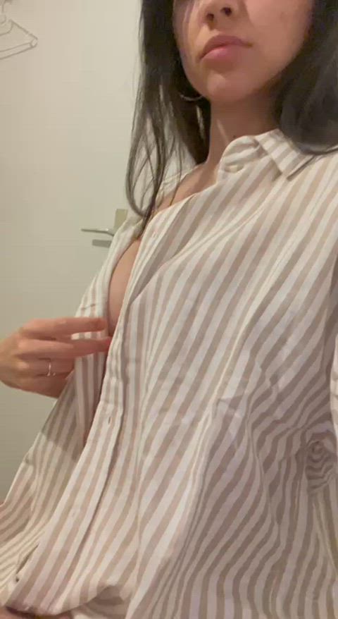 Let's play with my tiny titties all day long