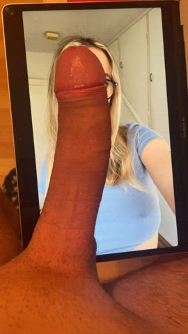 cumshot tribute cock thick cock monster cock bwc big dick gif