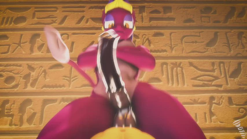 Cowgirl Dancing Futanari gif