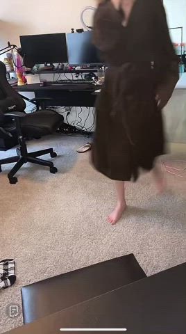 accidental boobs caught nipslip pierced tiktok gif