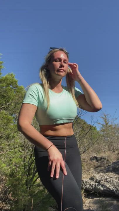 I busted my pussy open on the trail today, I wonder if anyone saw 🤷🏼‍♀️
