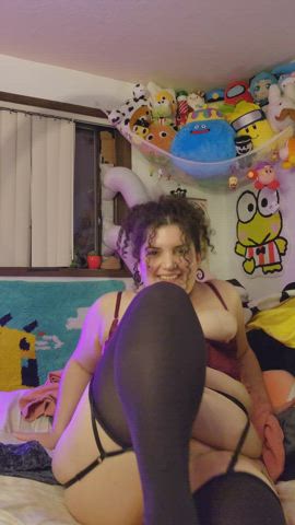bbw chubby pussy pussy spread slow motion spreading tight pussy gif