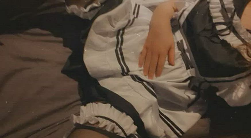 Maid Sissy Stockings gif