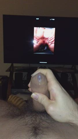 creamy cumshot tribute gif