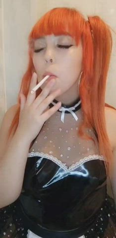 redhead smoking teen topanga gif