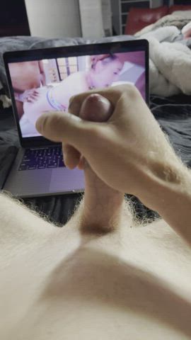 BBC Cuckold Interracial gif