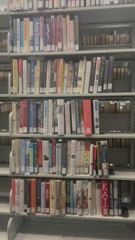More jerking off in library