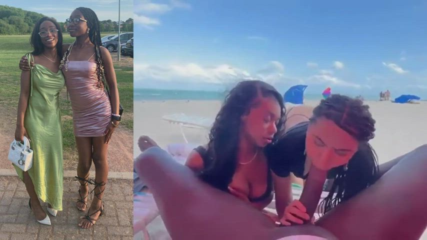 Family beach trip