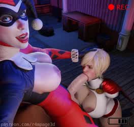 Big Dick Futanari Sucking gif