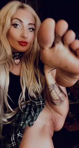 Would you kiss these feet?