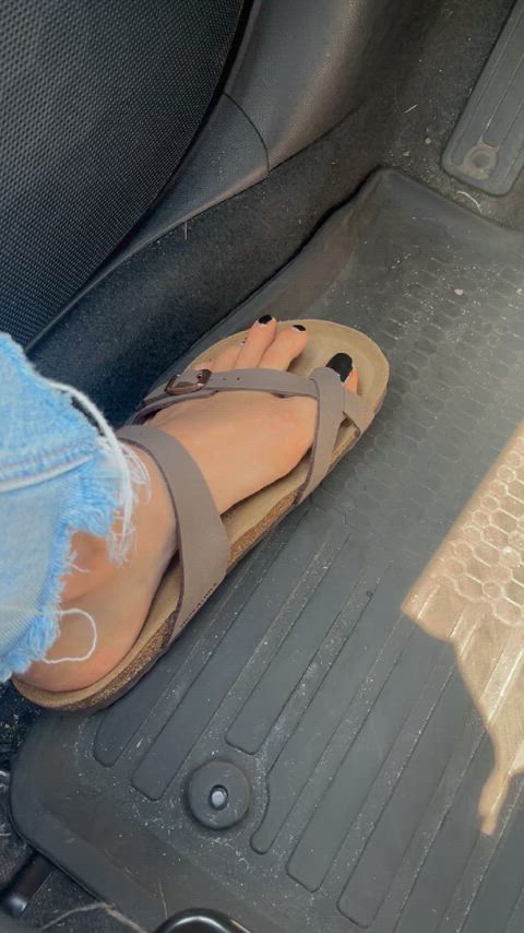 dirty feet feet feet fetish foot foot fetish sandals toes feet-heaven gif