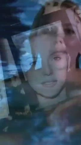 Slapping my cock on Scarlett Johansson's face