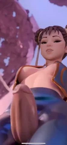animation asian big dick brunette close up cum cumshot cute double cumshot thighjob