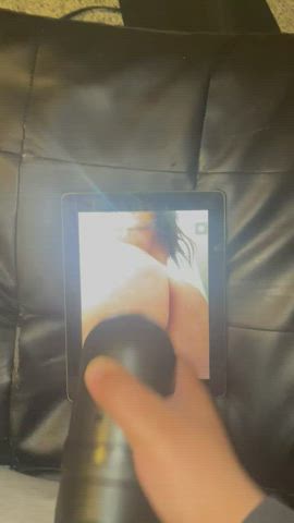 cumshot fleshlight tribute gif