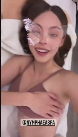 dhasia en el spa 🥵💦