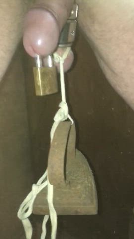 ballbusting big balls big dick cock nsfw thick gif