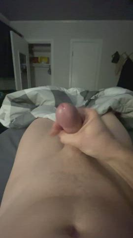 Big Dick Cum Jerk Off gif