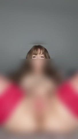 ahegao censored solo gif