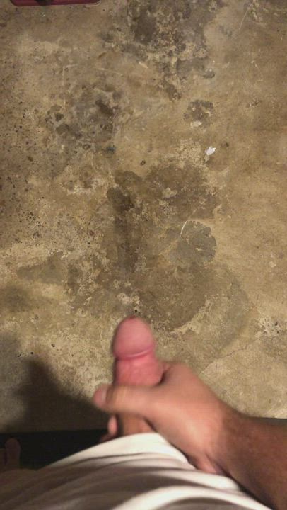 Huge cumshot before bed 💦