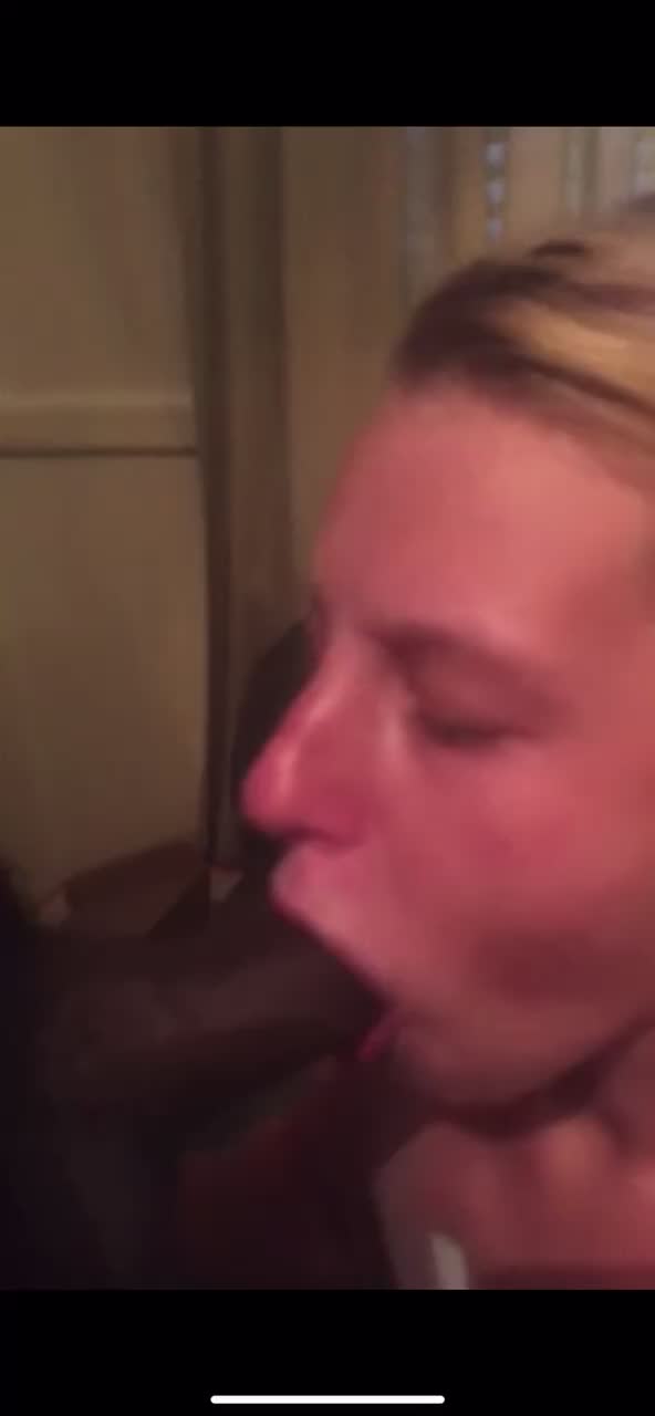white girl blows and pleasures a bbc and makes him shoot his built up hot sticky