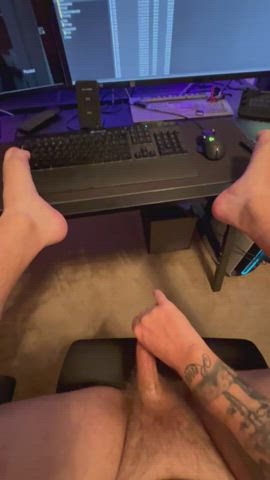 [55] HARD at work this morning!