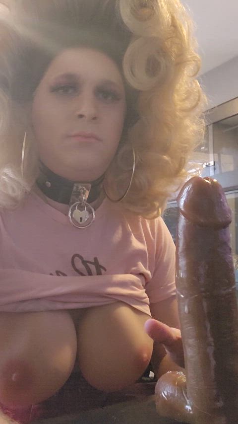 bbc bbc slut bimbo bimbofication sissy sissy slut sloppy gif