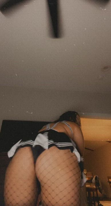 Fishnet Goth Pawg gif