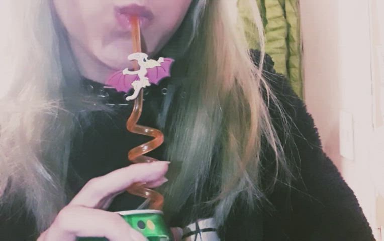 Babe Hair Tongue Fetish gif