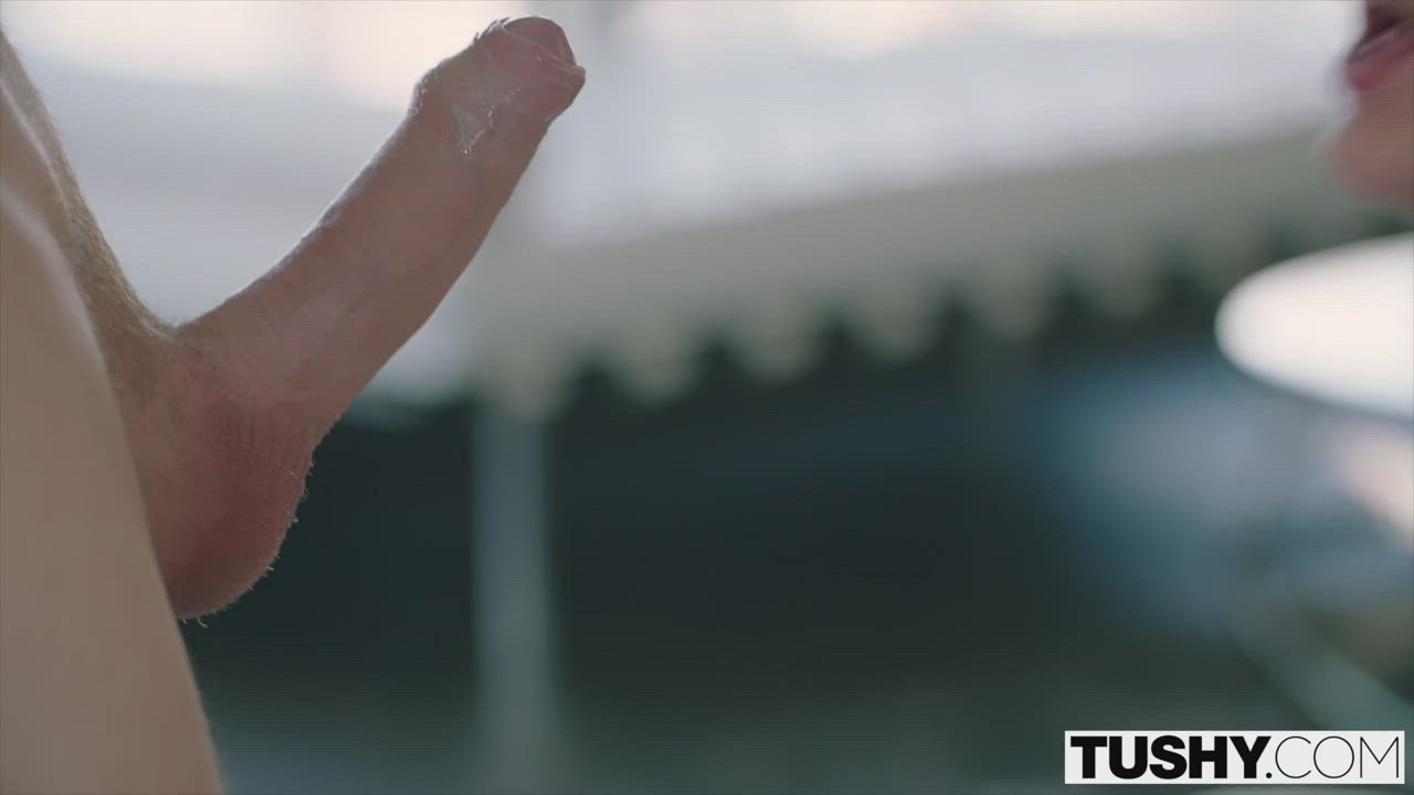 TUSHY Innocent College Student Is Secretly A Anal Lover