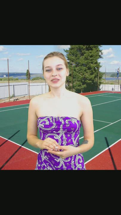 Boobs Caught Sport Teen gif