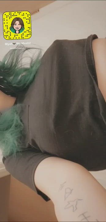 Wanna see my pretty soft pierced titties? :P