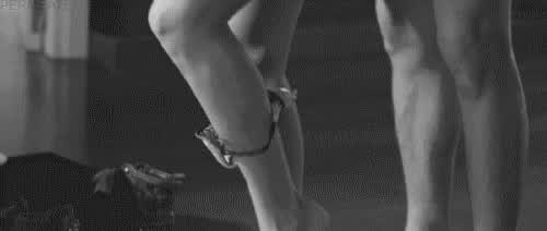 Boots Feet Panties gif