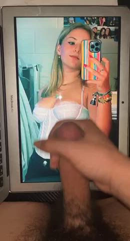cumshot jerk off tribute gif