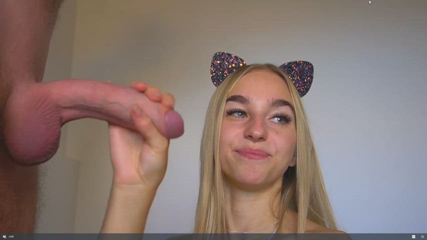 Big Dick Cock Cock Worship Handjob gif