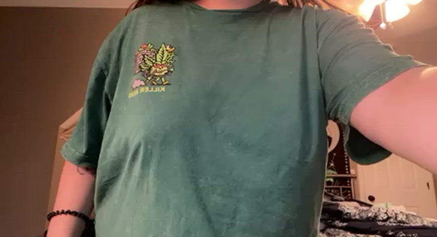 Always braless around the house