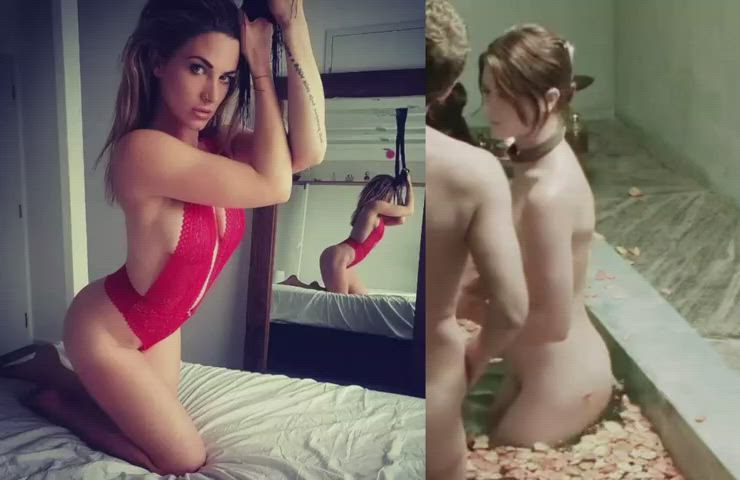 Boobs Celebrity Italian gif
