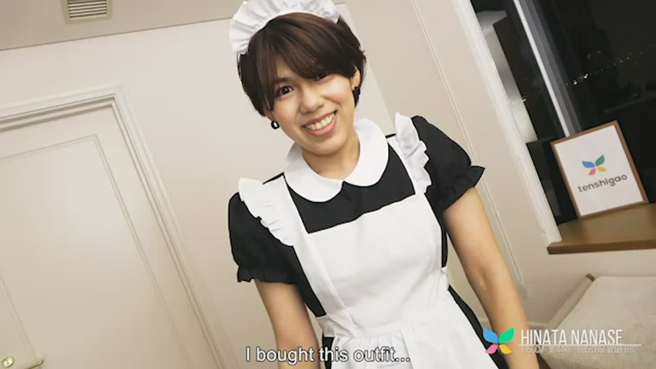 It's a nice day for Hinata Nanase to cheat on her husband by sucking cock!