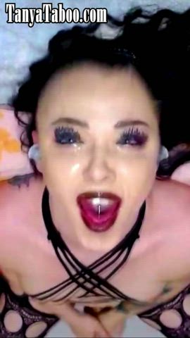 blowjob dad daddy daughter deepthroat family sloppy step-dad step-daughter gif
