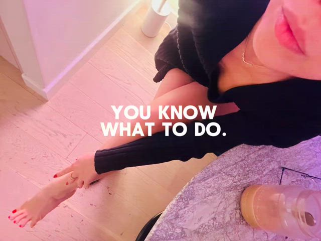 I love showing you what you can’t have 