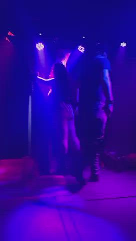 bdsm dom flogging public submissive gif