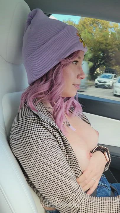 Asian Boobs Busty Flashing Petite r/HoldTheMoan Porn GIF by lilykawaii
