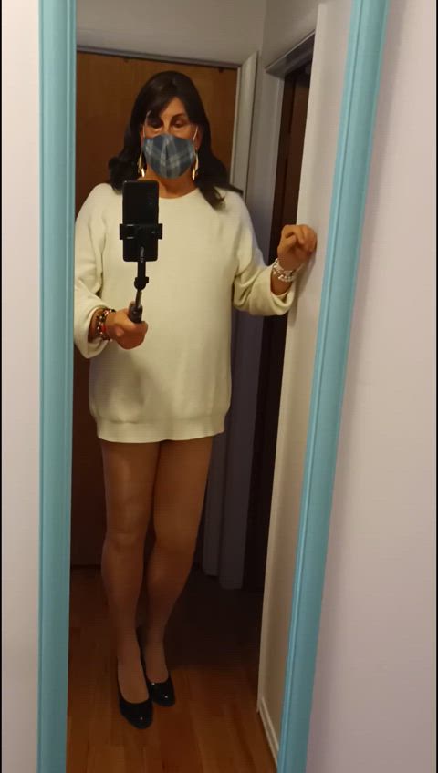amateur crossdressing exhibitionist femboy fucktoy sissy stockings tease trans r/tributeme