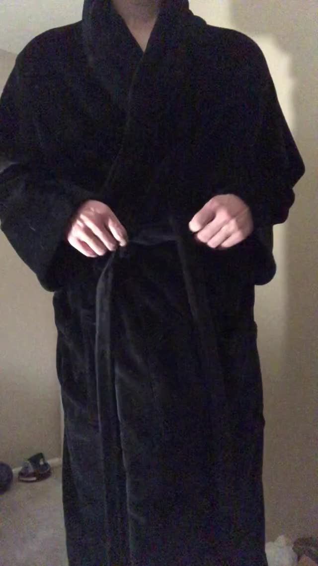 Find out what’s waiting for you beneath my robe